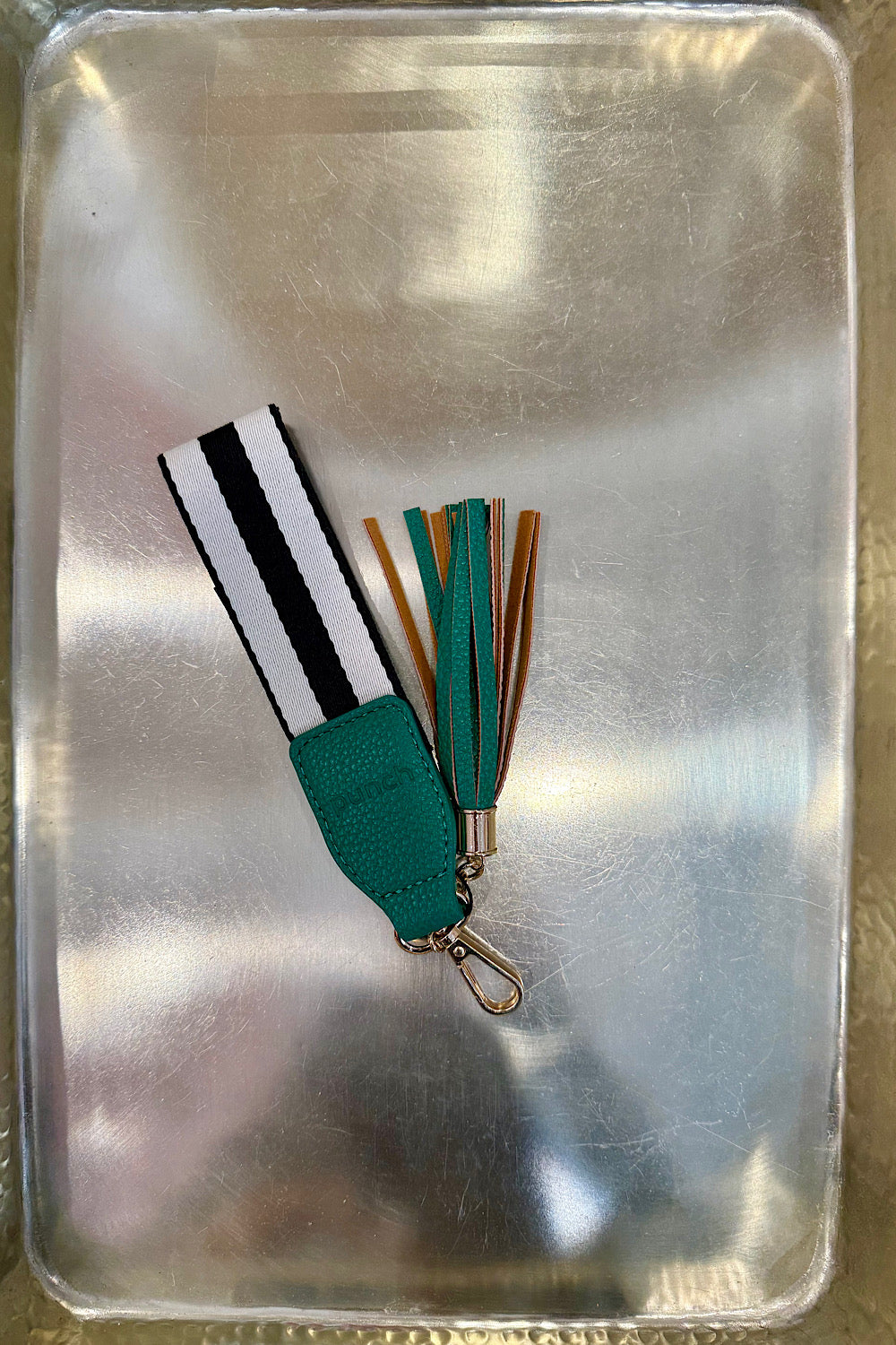 STRAP KEYRING GREEN