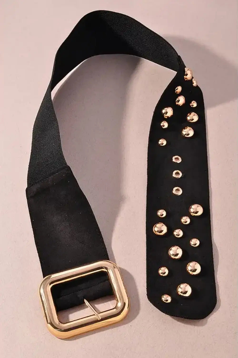 STUD MUFFIN BELT BLACK