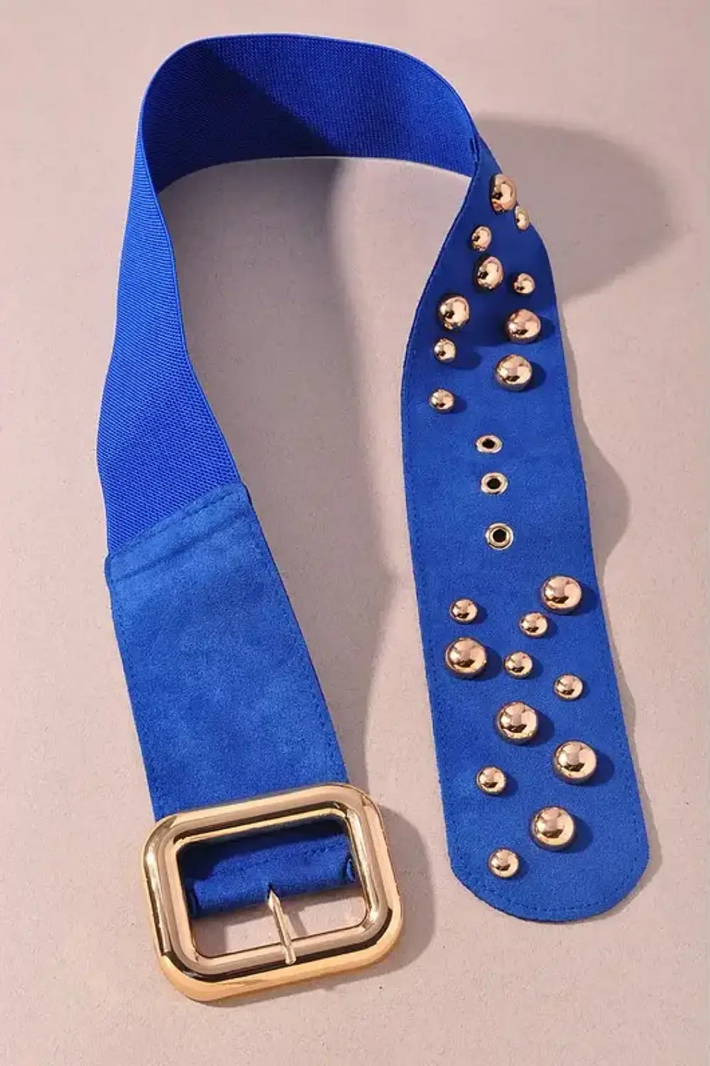 STUD MUFFIN BELT COBALT