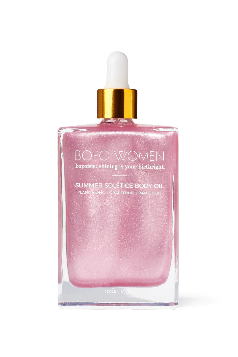 BOPO WOMEN SUMMER SOLSTICE BODY OIL LIMITED EDITION PINK