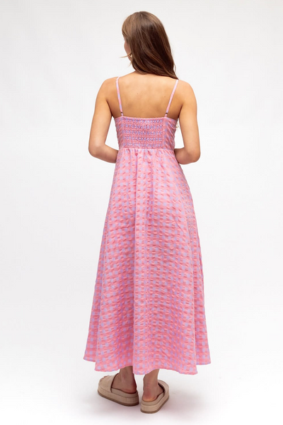SUNDAY PICNIC MIDI DRESS