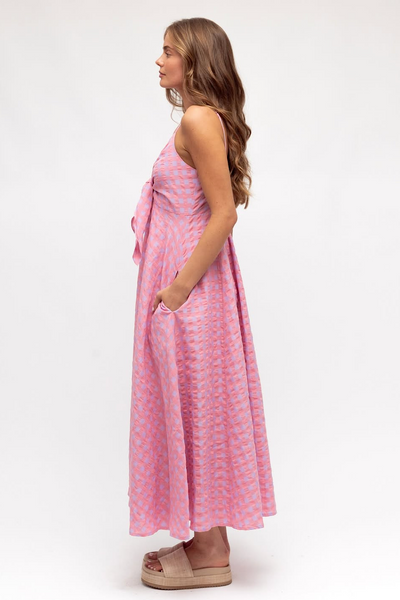 SUNDAY PICNIC MIDI DRESS