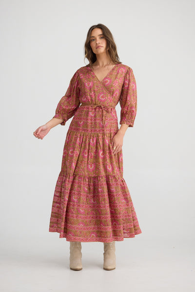 TARA WRAP DRESS