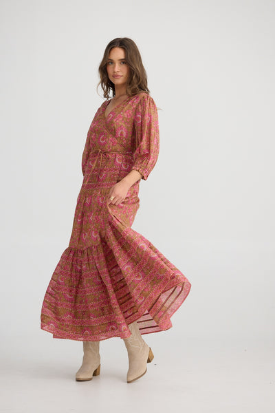 TARA WRAP DRESS