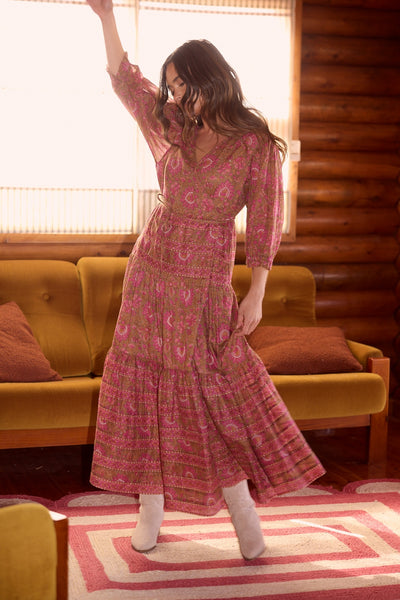 TARA WRAP DRESS