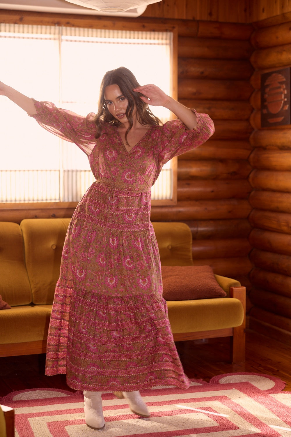 TARA WRAP DRESS