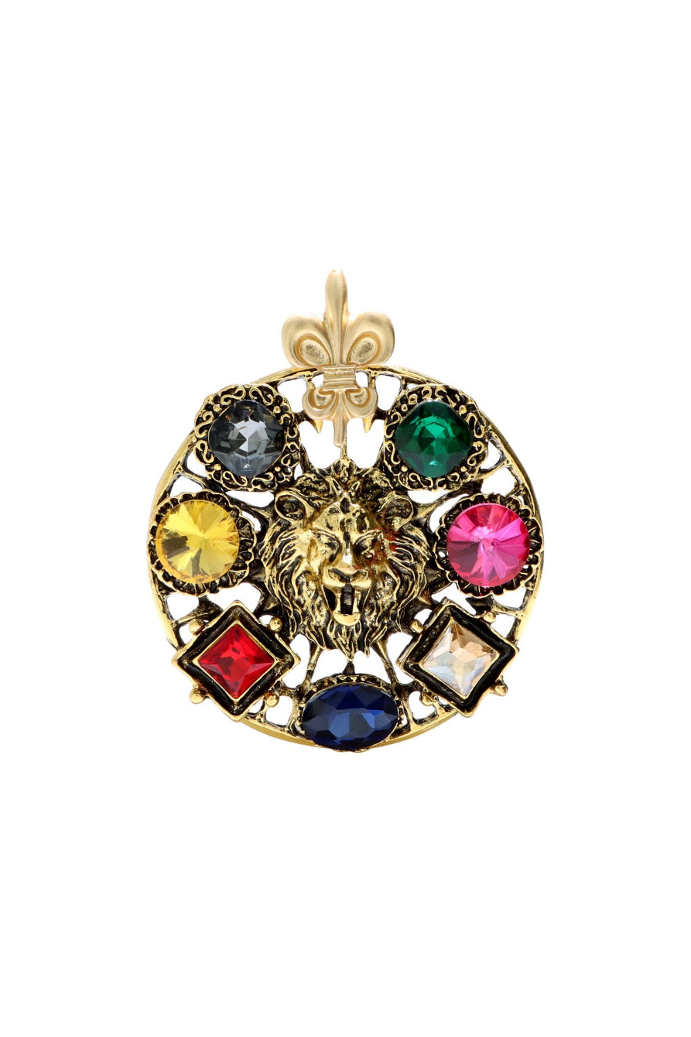 THE LIONS SHARE BROOCH