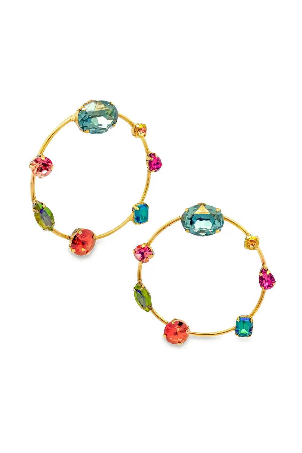 TOVA TIGGER HOOP EARRINGS