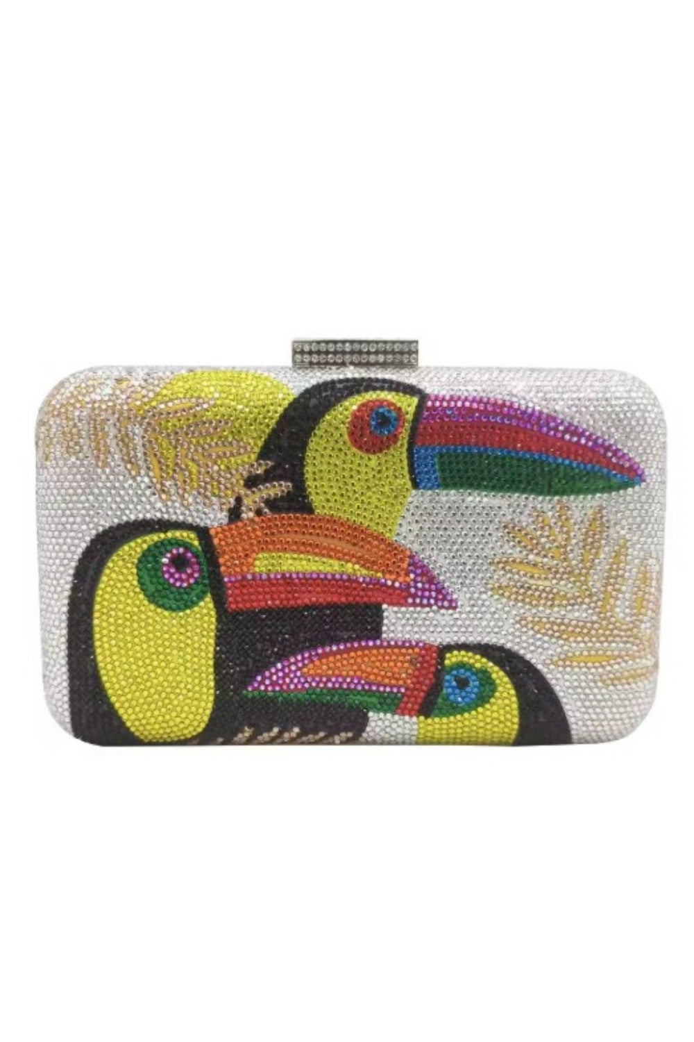 TOUCAN DO IT BETTER CLUTCH SILVER