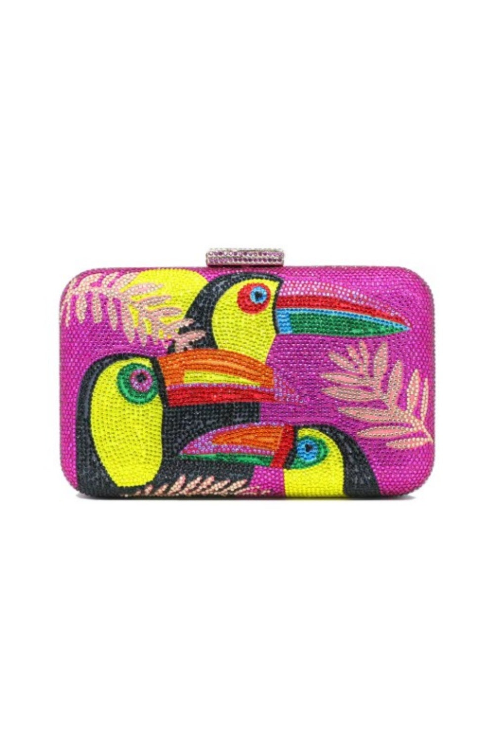 TOUCAN DO IT BETTER CLUTCH PINK