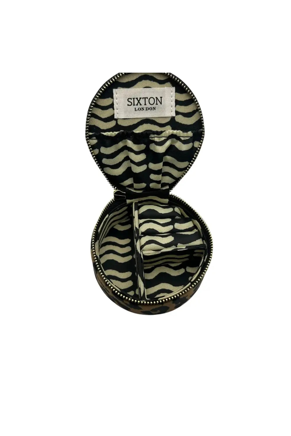 PALM LEOPARD JEWELLERY POT