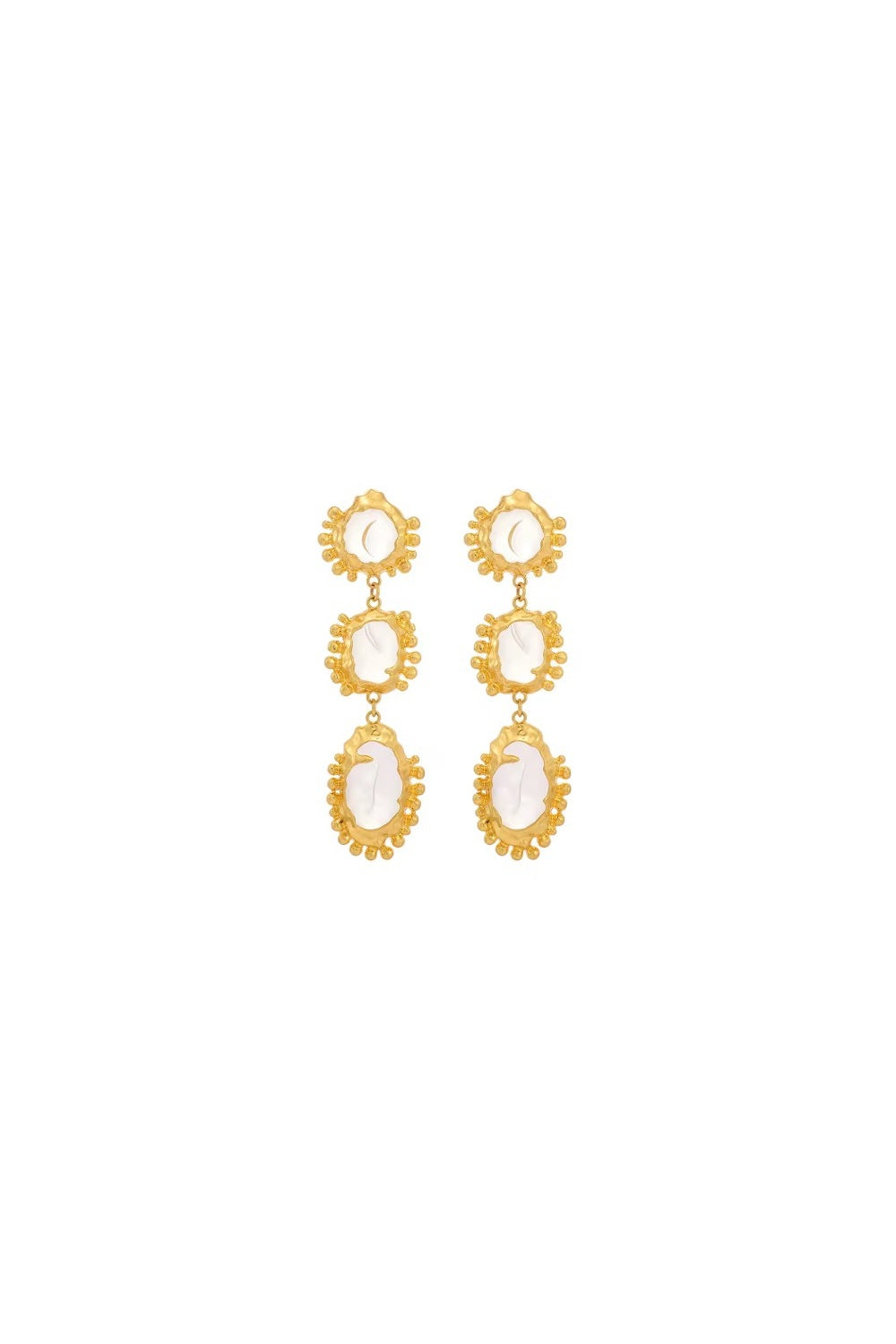 TRINNY EARRINGS CRYSTAL