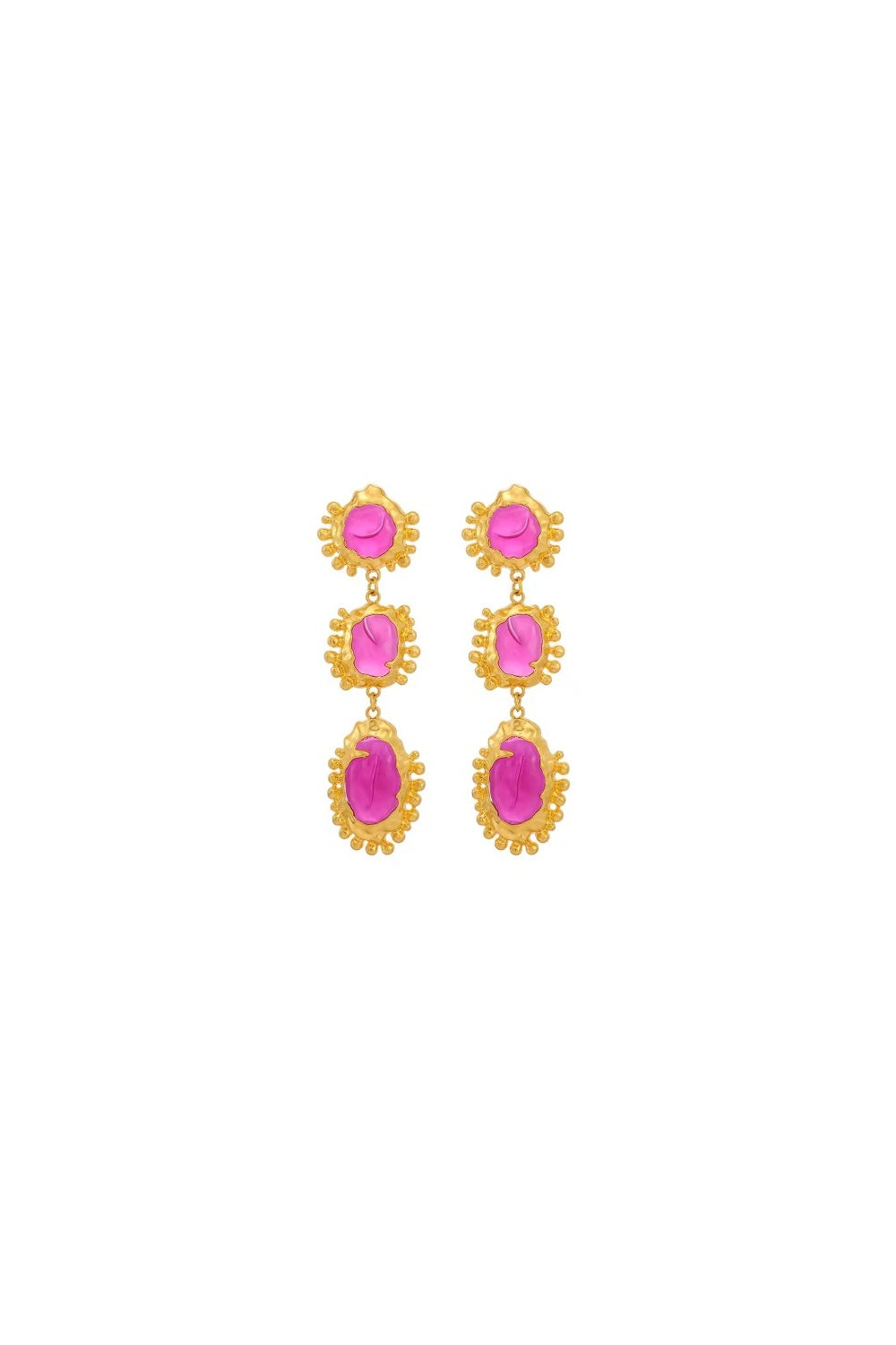 TRINNY EARRINGS PINK