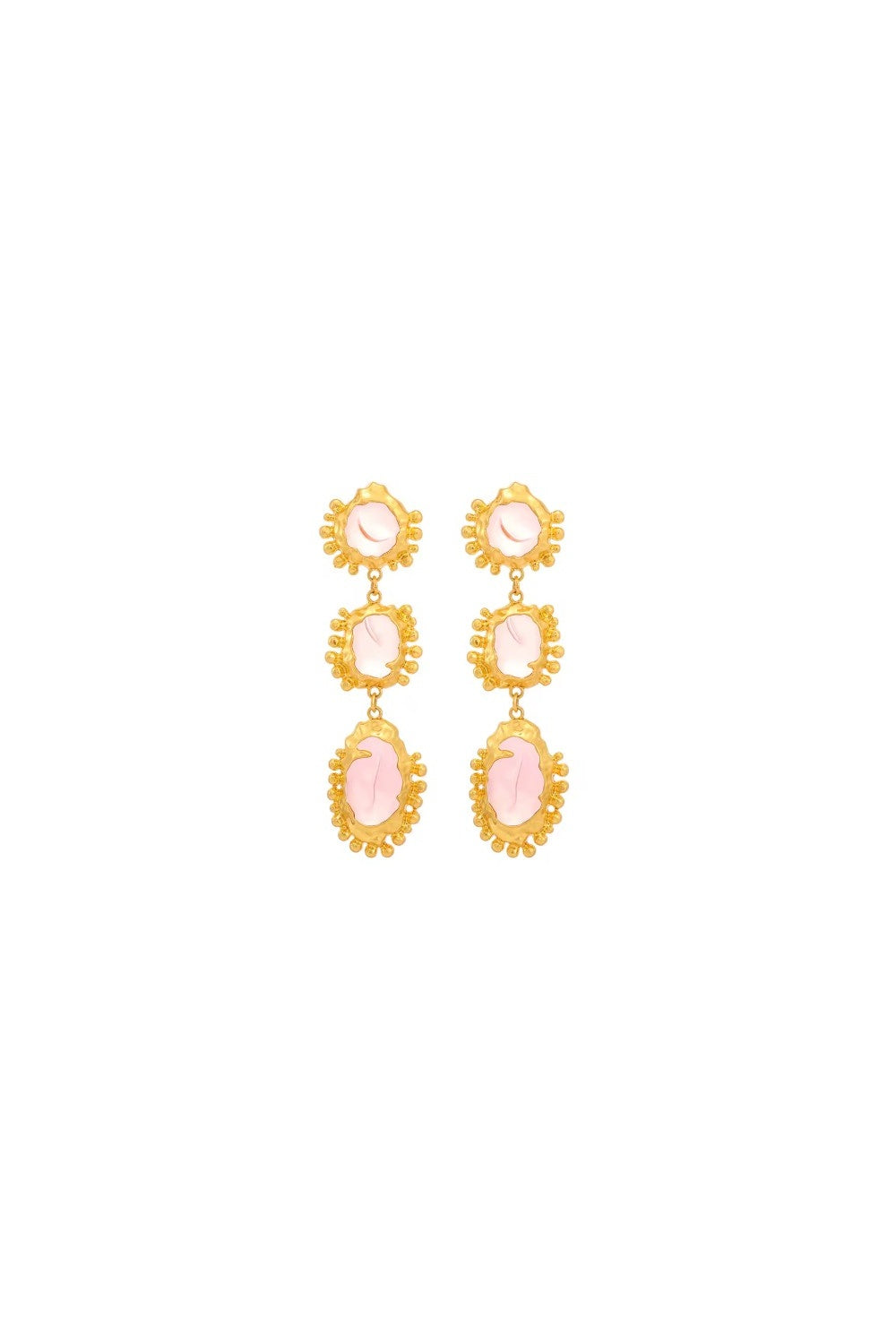 TRINNY EARRINGS ROSE
