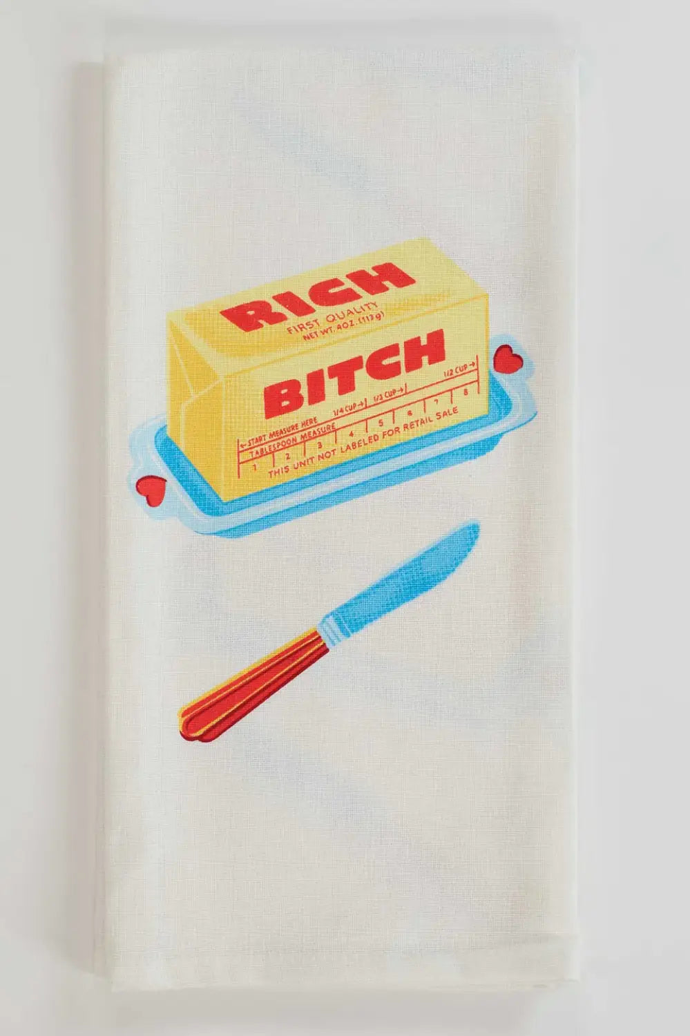 RICH BITCH TEA TOWEL