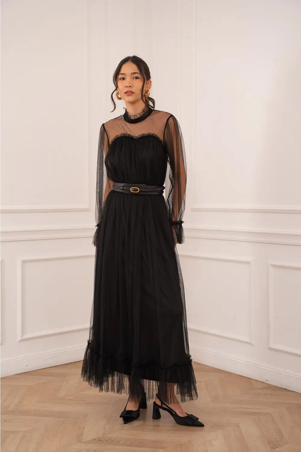 TULLIE DELIGHTFUL MAXI DRESS