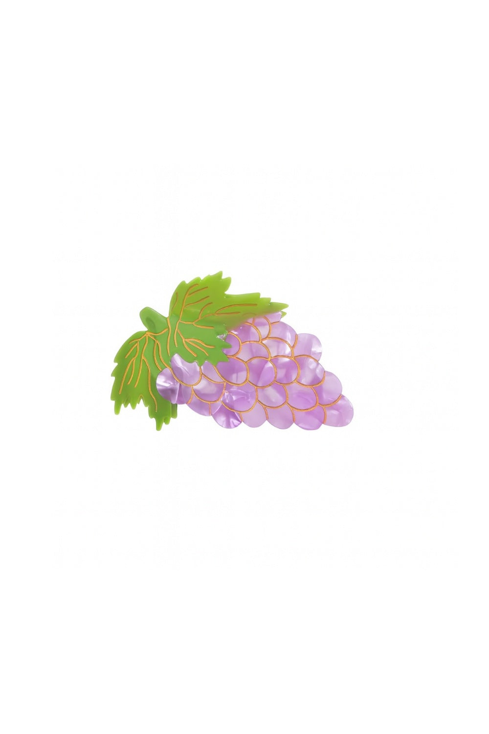 TUTTI FRUITTI HAIR CLAW LIGHT GRAPES