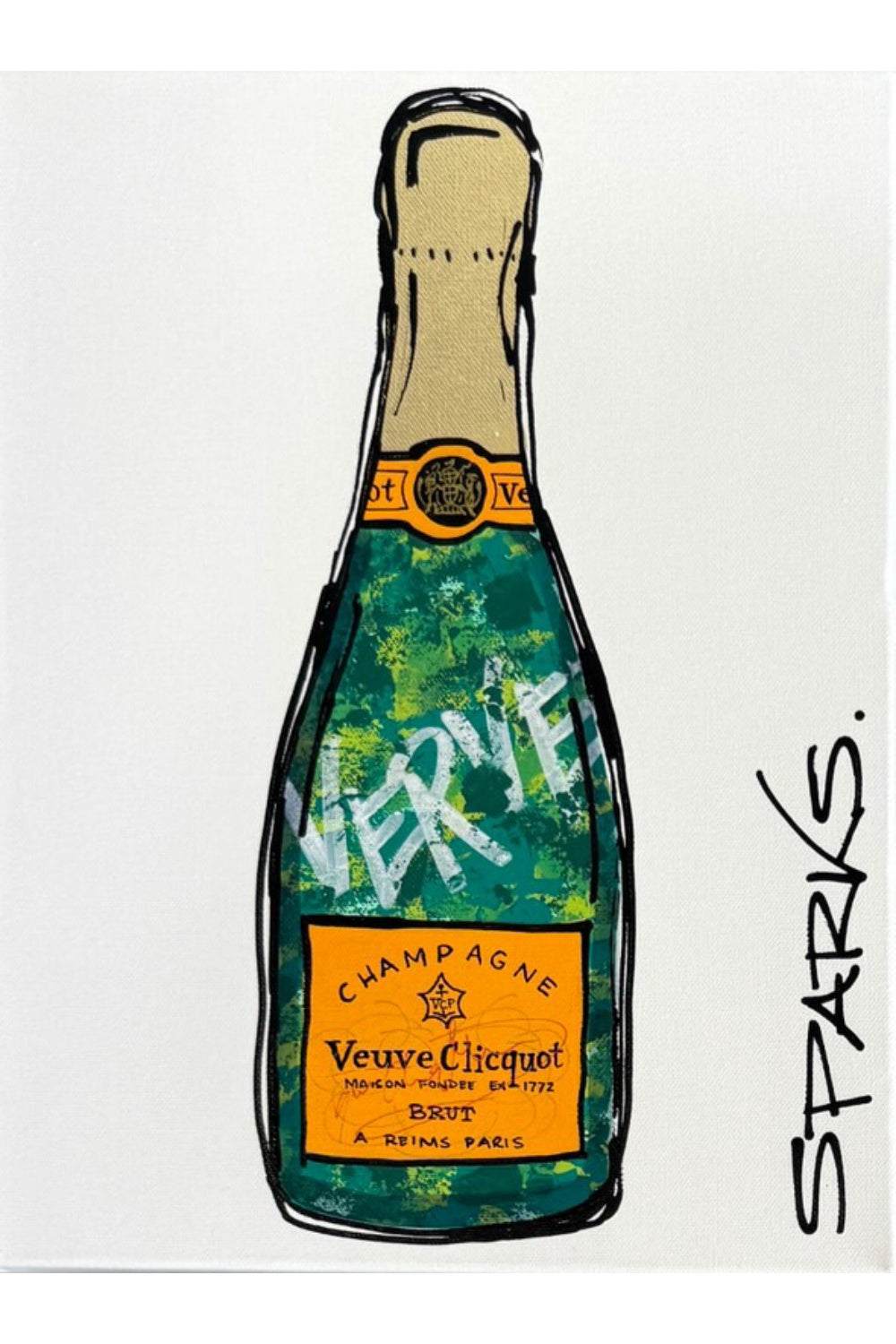 MICHELLE SPARKS MINI VEUVE VERVE GREEN #1