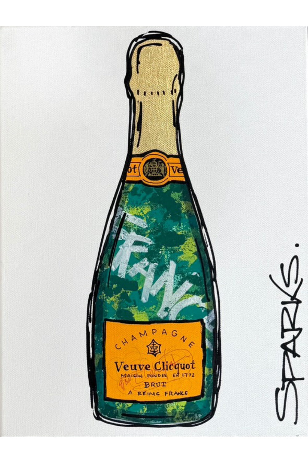 MICHELLE SPARKS MINI VEUVE FRANCE GREEN #1