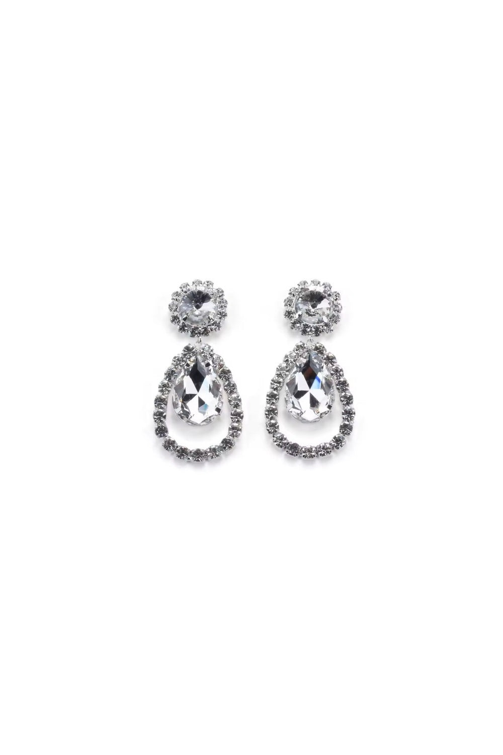 VIRGINIA EARRINGS SILVER