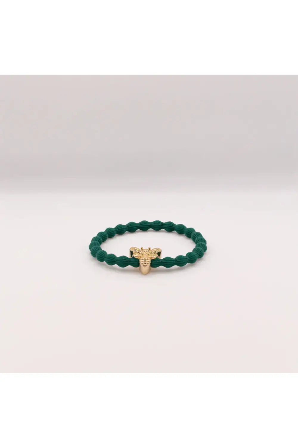 WAVE BEE HAIR TIE FOREST GREEN