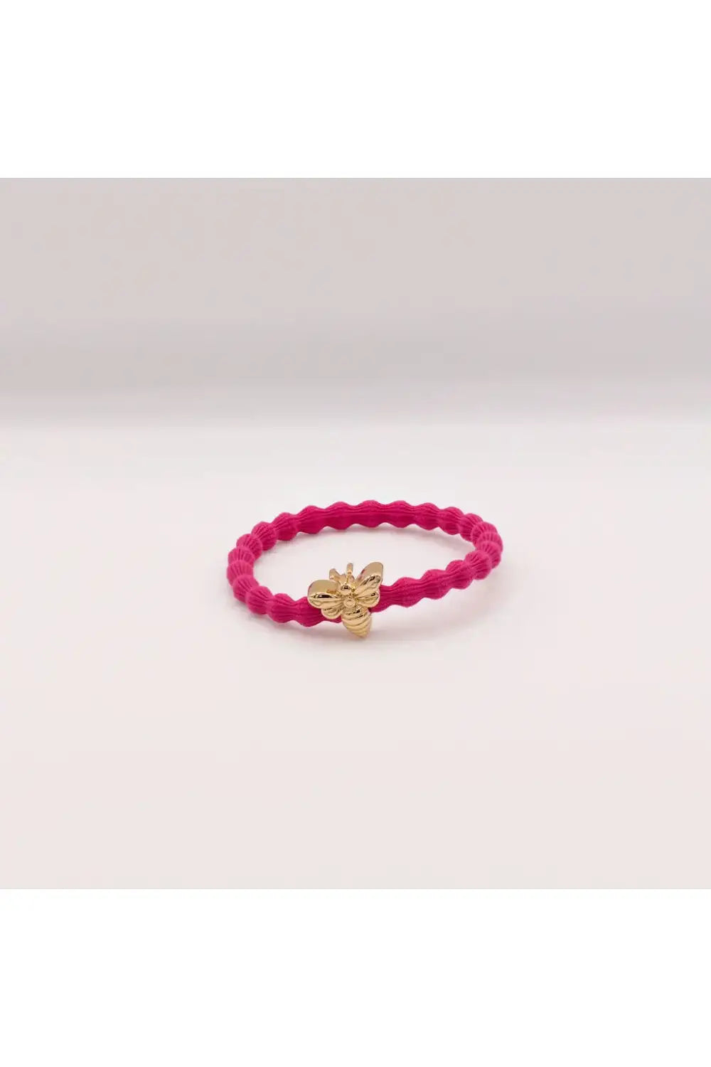 WAVE BEE HAIR TIE HOT PINK