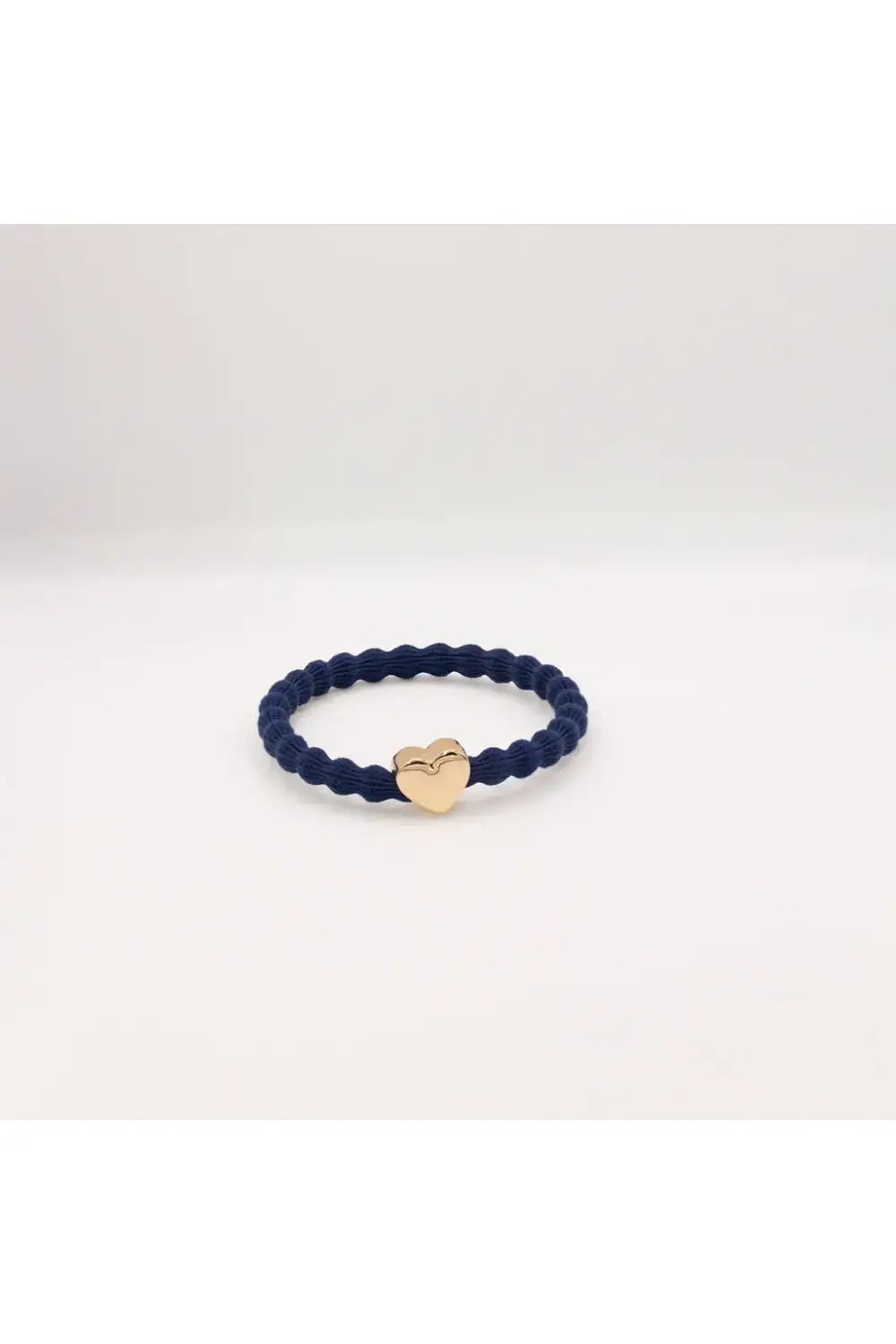 WAVE HEART HAIR TIE NAVY