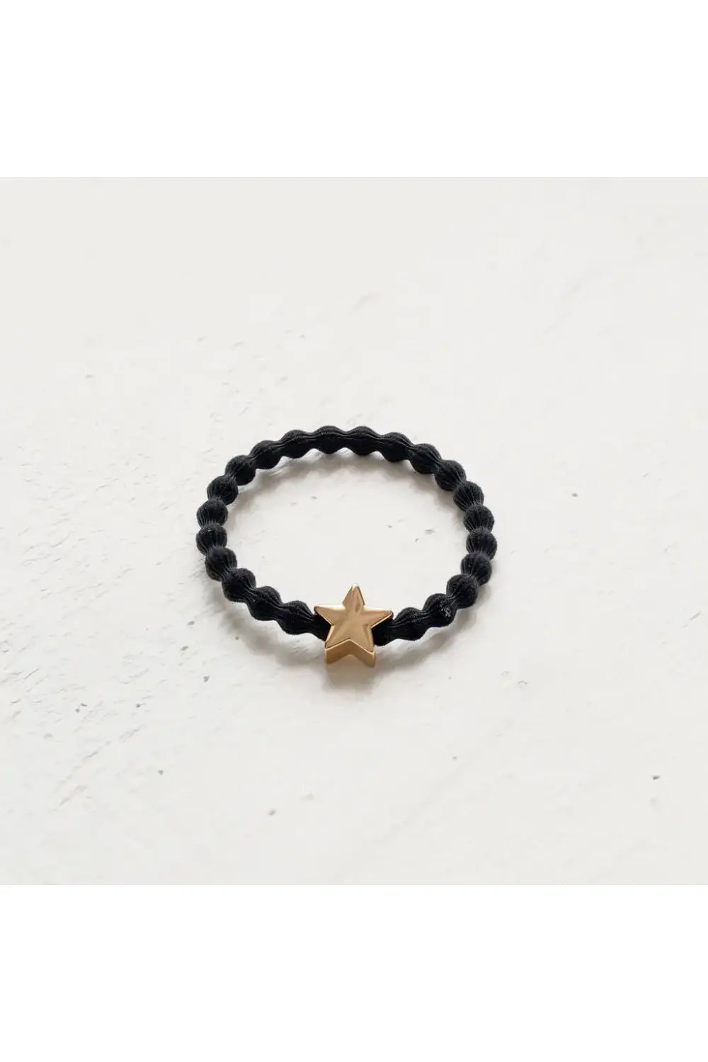 WAVE STAR HAIR TIE BLACK