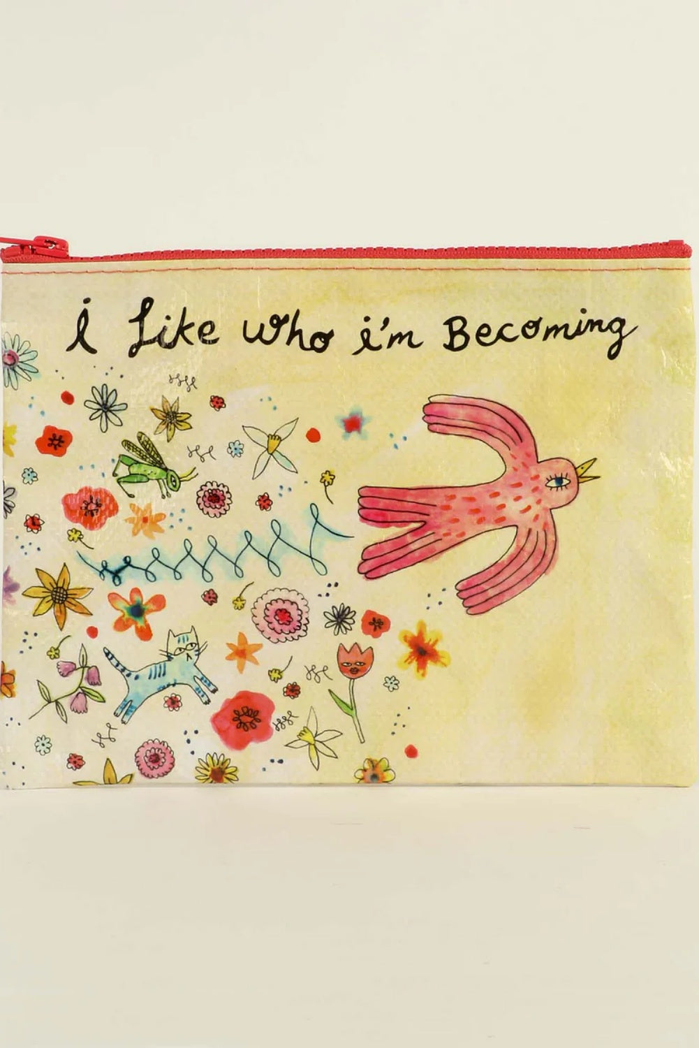 I LIKE WHO I'M BECOMING ZIP POUCH