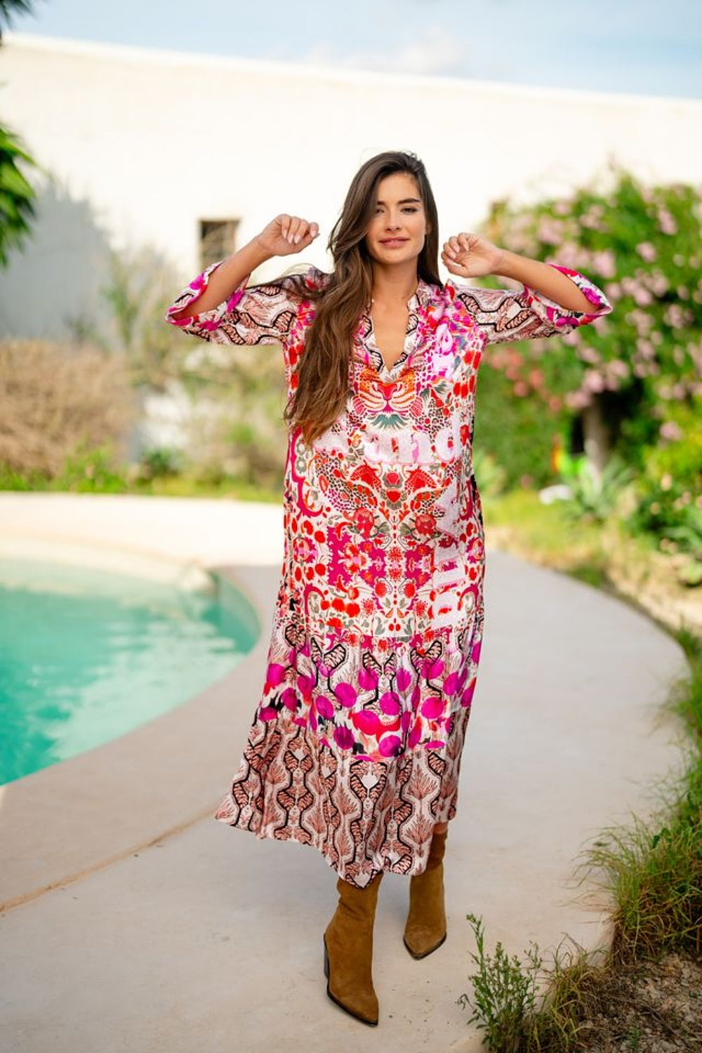 WILD & FREE MAXI DRESS