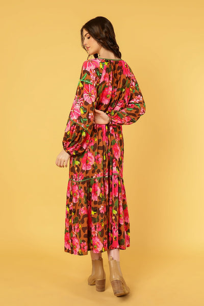 WILD ROSE MAXI DRESS