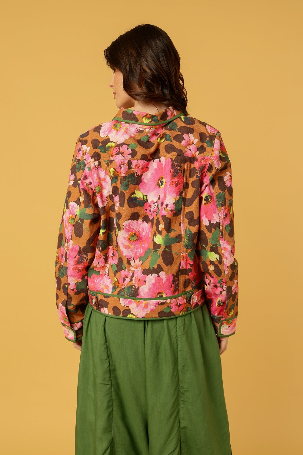 WILD ROSE CROP JACKET