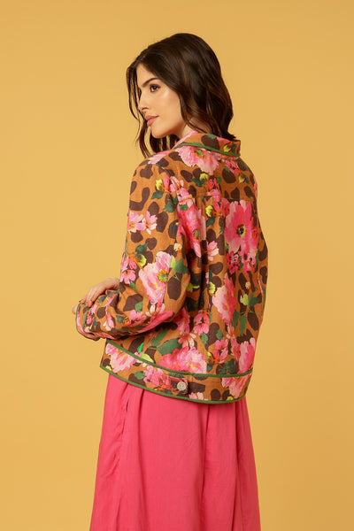 WILD ROSE CROP JACKET