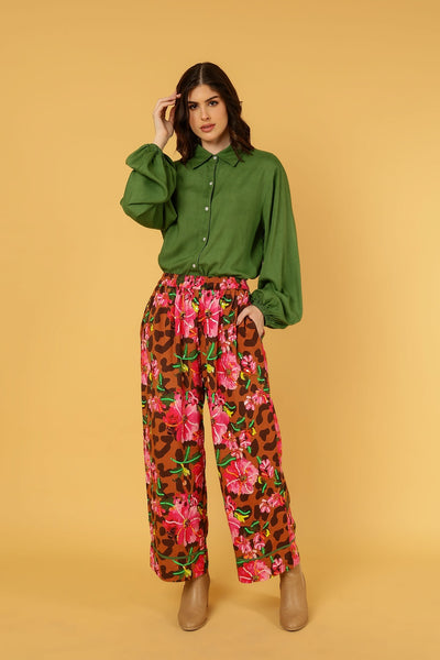 WILD ROSE PALAZZO PANTS