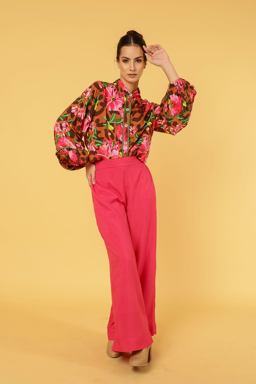 WILD ROSE SHIRT