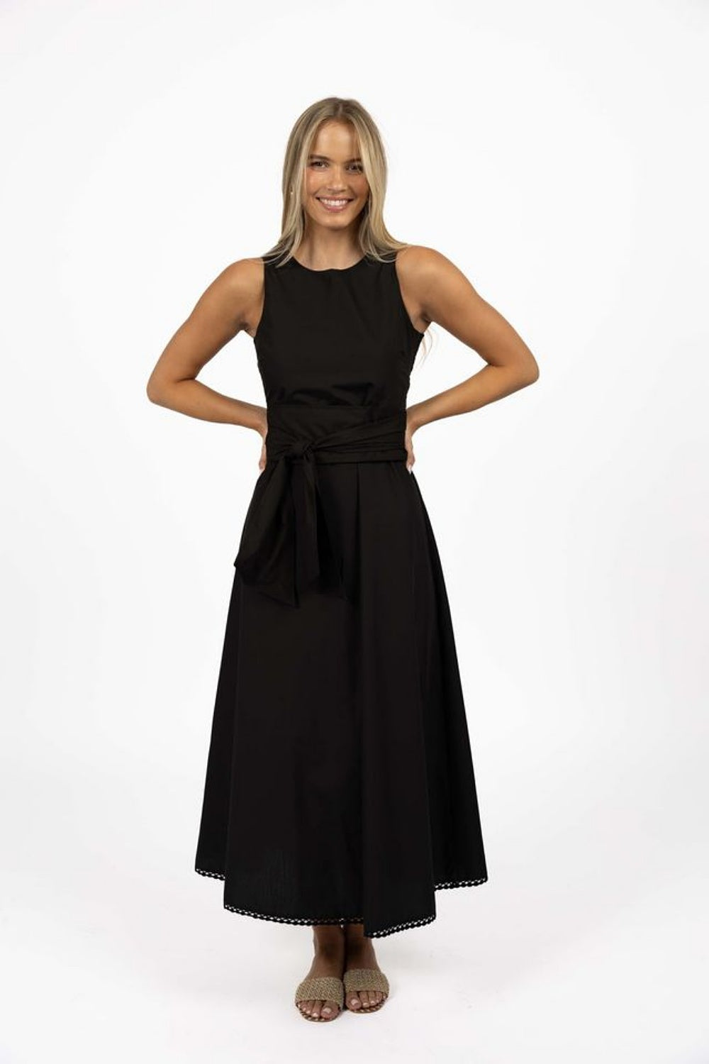 WILLA TIE MAXI DRESS