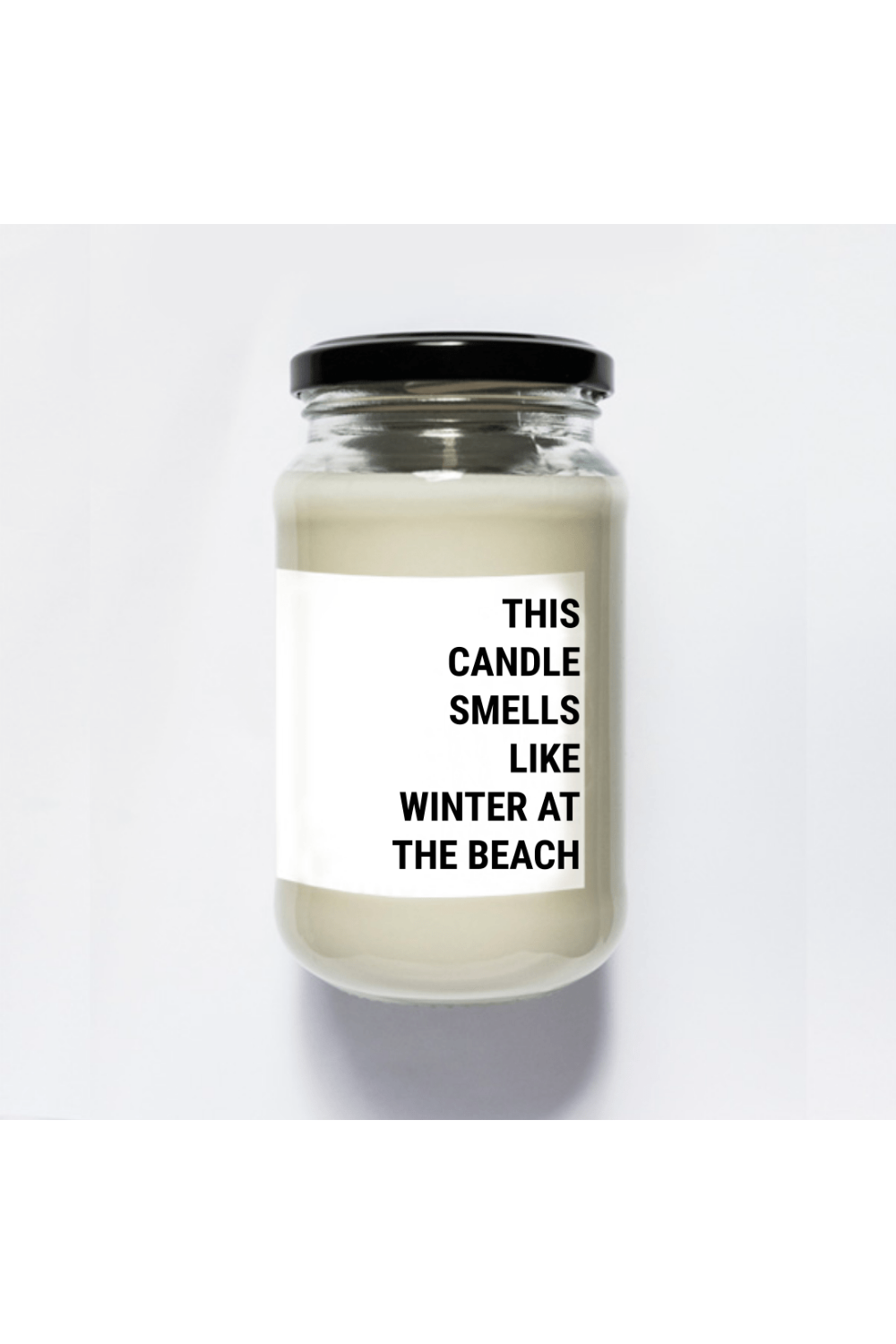 THIS CANDLE SMELLS LIKE... WINTER AT THE BEACH