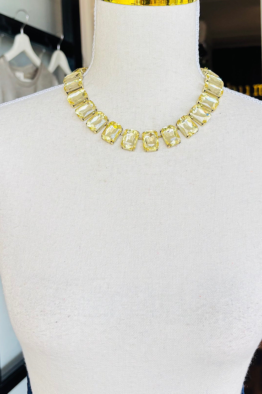FIRST MONDAY IN MAY NECKLACE FOLLOW THE YELLOW BRICK ROAD