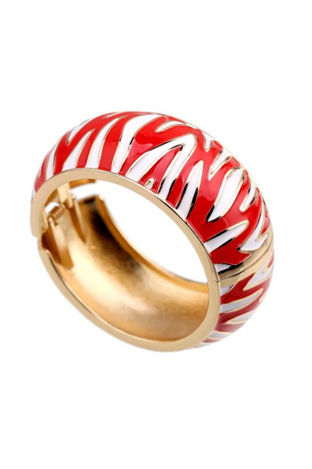 ZE BE BE BANGLE RED & WHITE