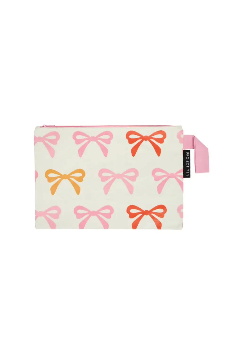 ZIP POUCH BOWS