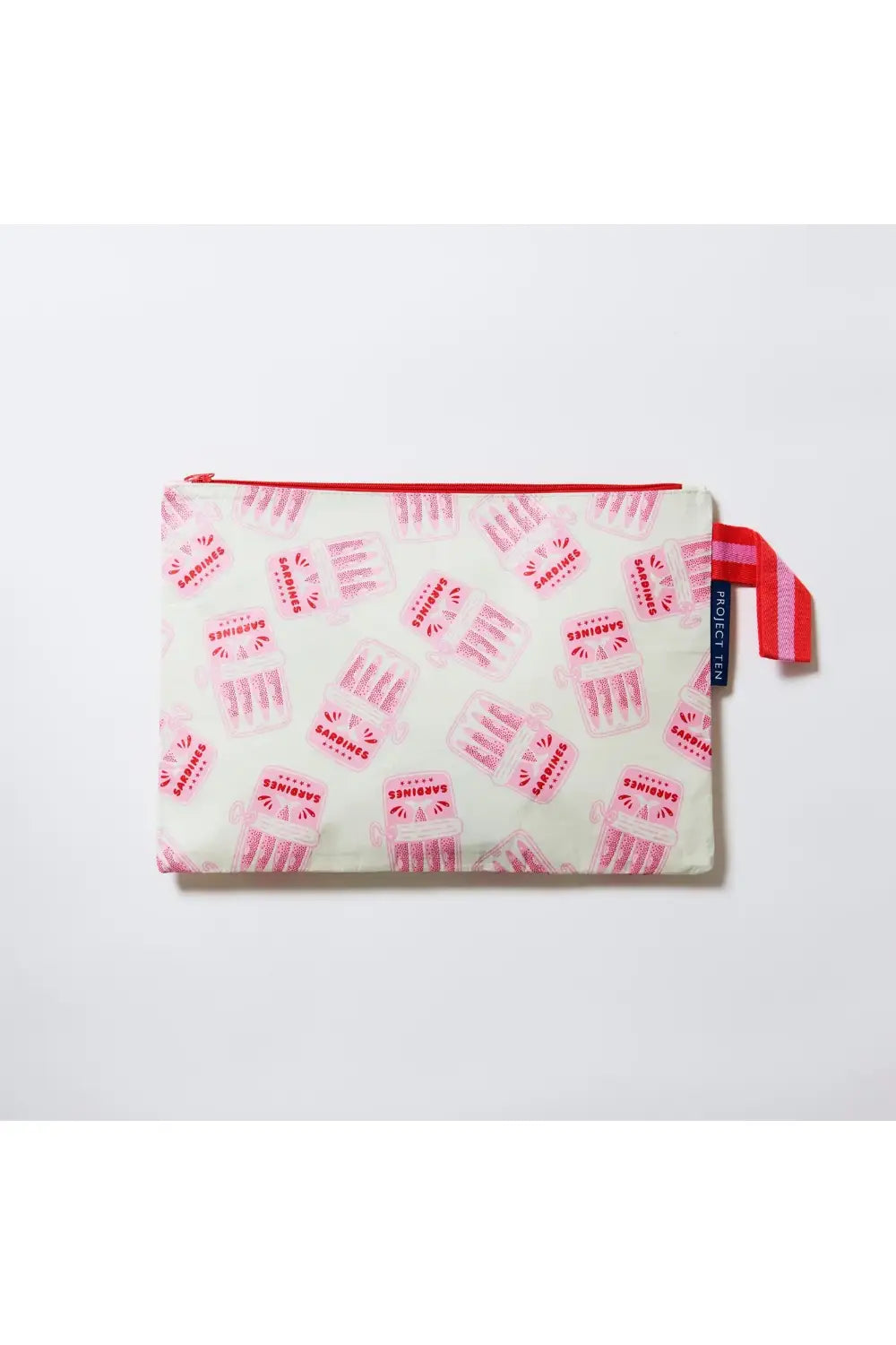 ZIP POUCH BLUE SARDINE