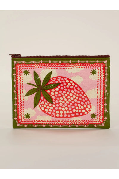 STRAWBERRY CLOUDS ZIP POUCH