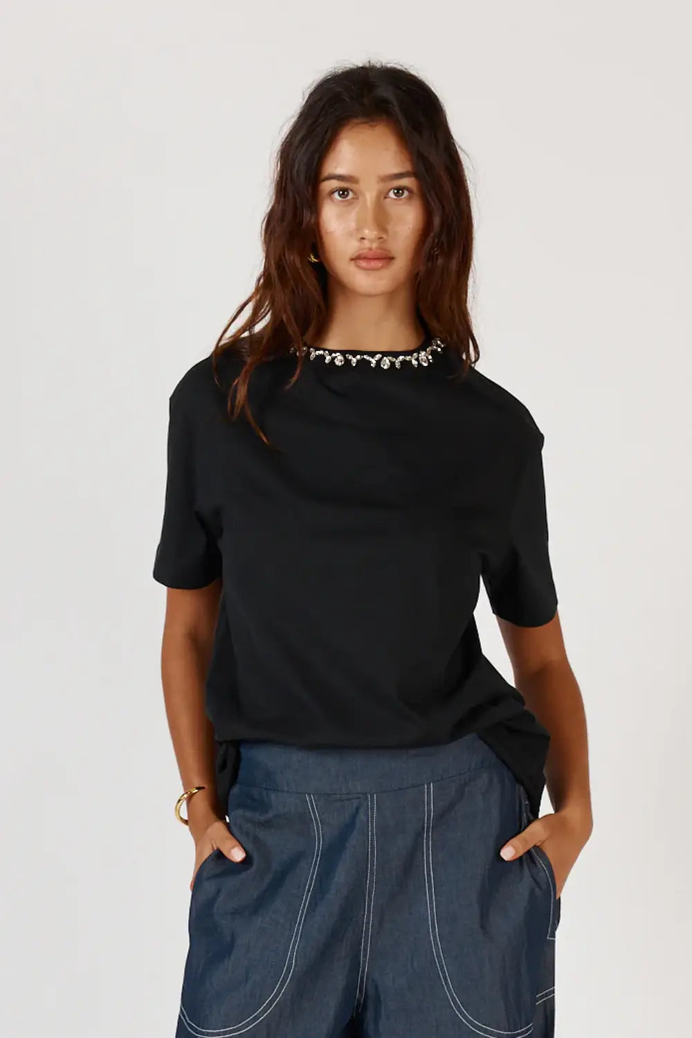 ZSA ZSA TEE BLACK