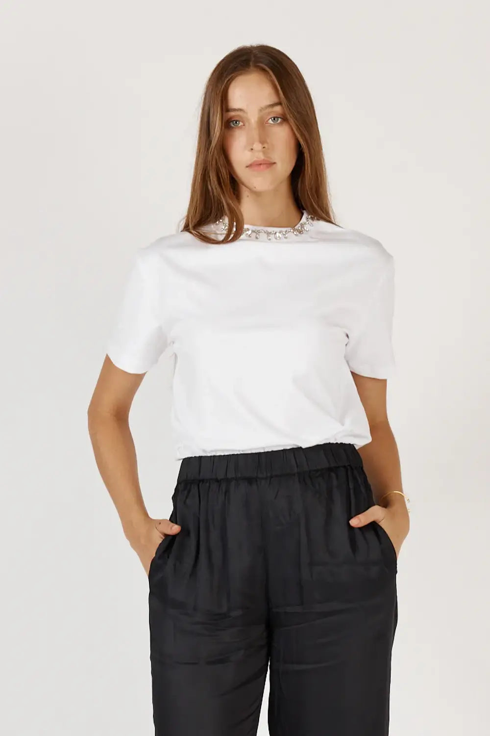 ZSA ZSA TEE WHITE