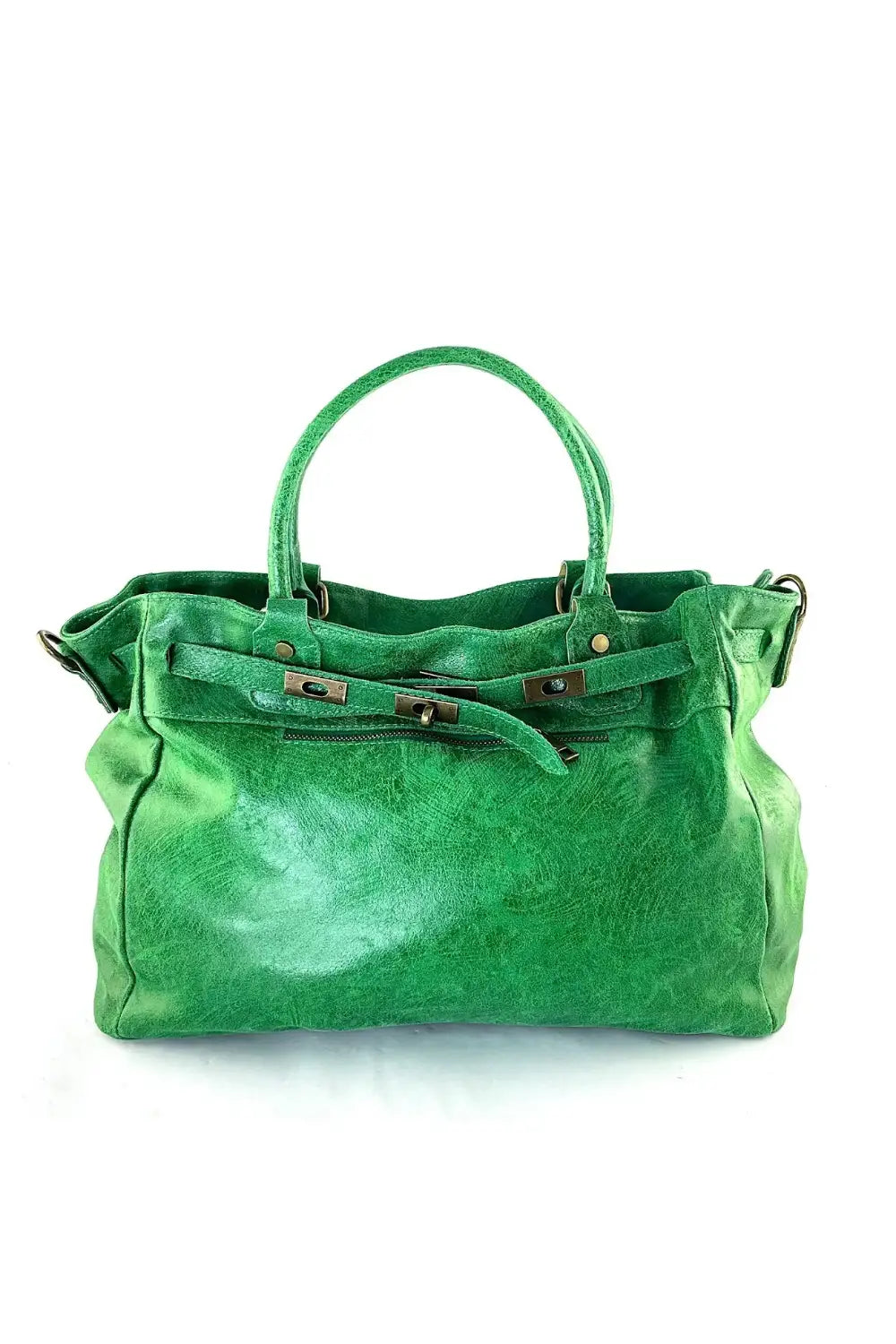 CECINE LEATHER HANDBAG PRATO