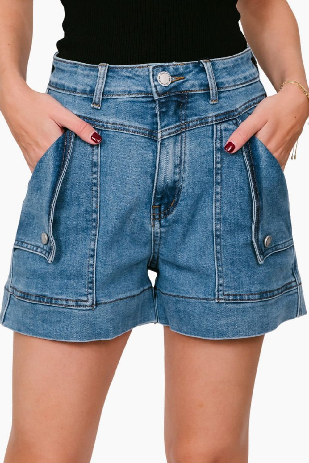 OHH LA LA DENIM SHORTS