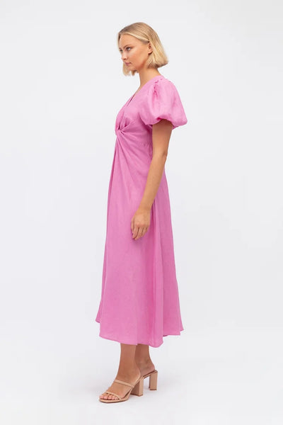 THE LONG LUNCH DRESS PINK