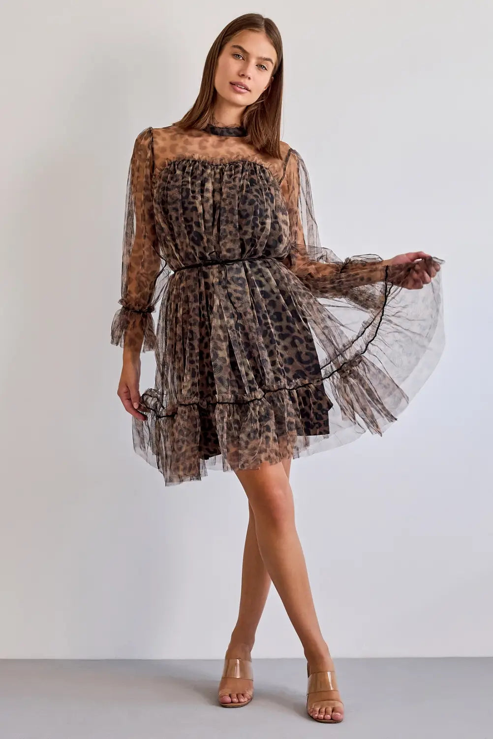 QUEEN OF THE JUNGLE MINI DRESS