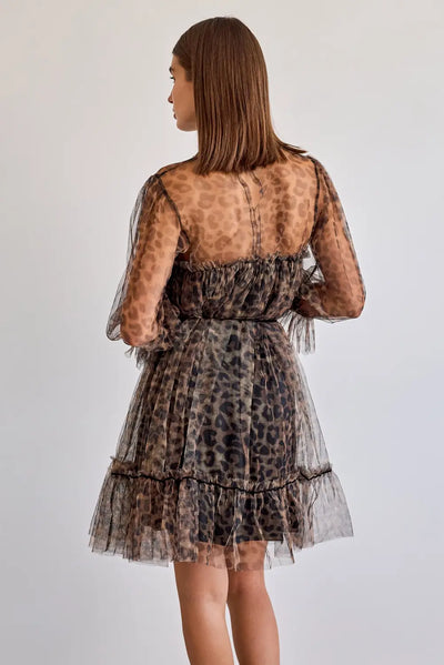 QUEEN OF THE JUNGLE MINI DRESS