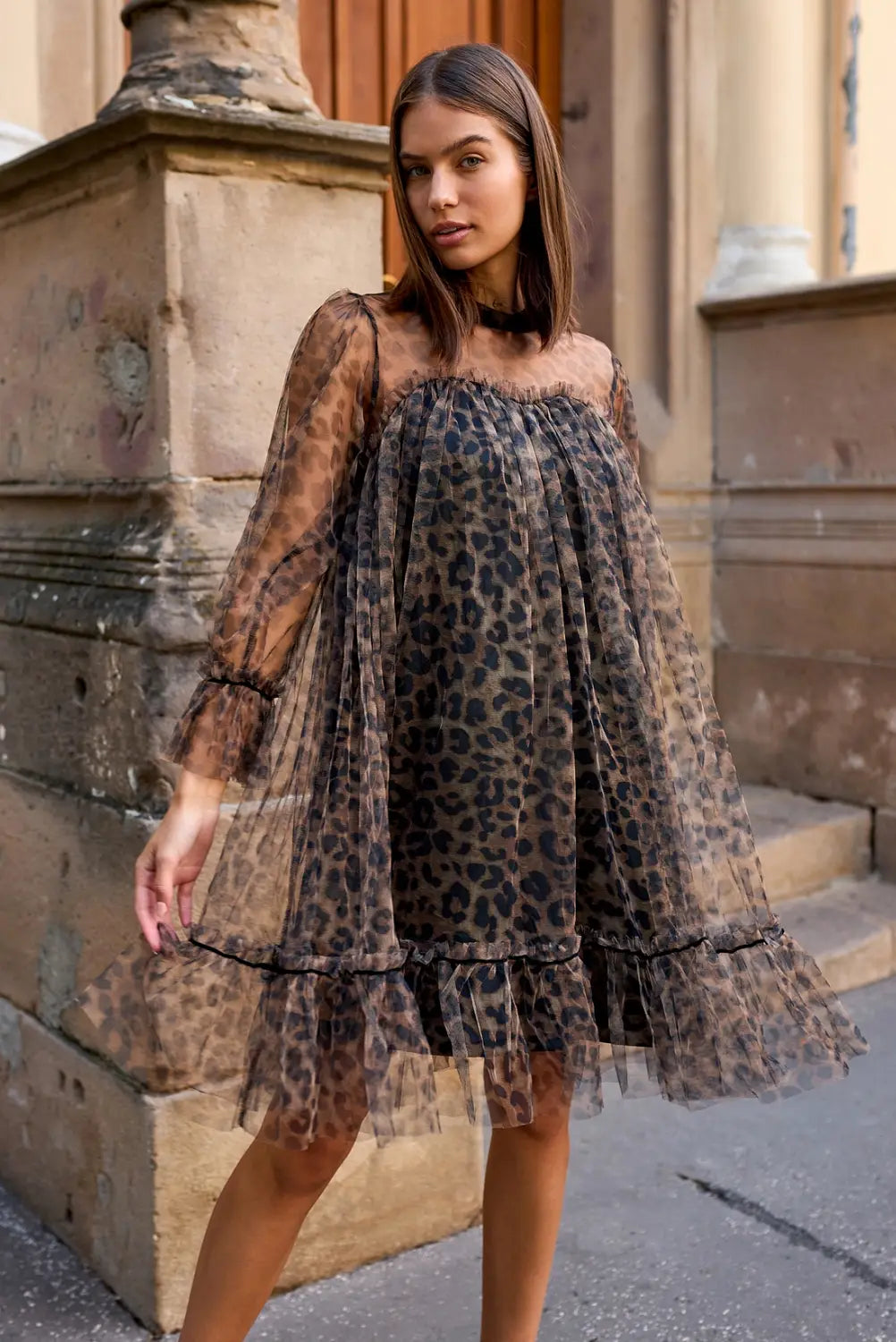 QUEEN OF THE JUNGLE MINI DRESS